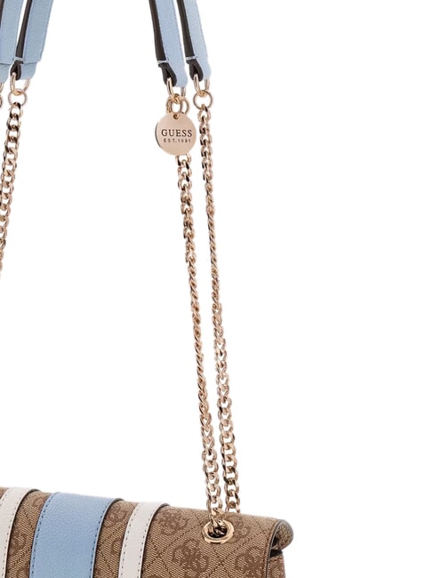 NOELLE 2                                 Shoulder bag, double handle milk logo/light blue - Women&rsquo;s Bags