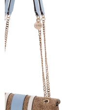 GUESS NOELLE 2                                 Shoulder bag, double handle milk logo/light blue - Women&rsquo;s Bags - 5