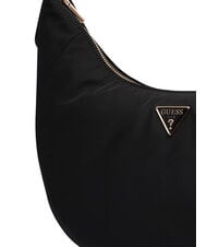 GUESS ECO GEMMA                                Shoulder bag, adjustable BLACK - Women&rsquo;s Bags - 7