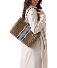 GUESS NOELLE 2                                 Shoulder shopping bag milk logo/light blue - Women&rsquo;s Bags - 2