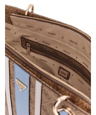 GUESS NOELLE 2                                 Shoulder shopping bag milk logo/light blue - Women&rsquo;s Bags - 4