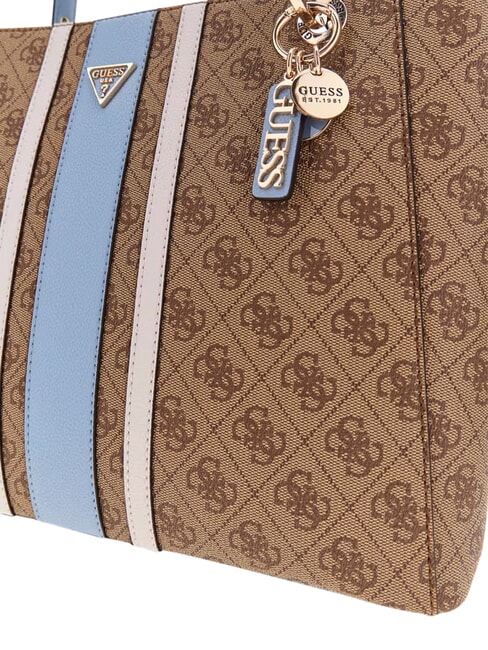 NOELLE 2                                 Shoulder shopping bag milk logo/light blue - Women&rsquo;s Bags