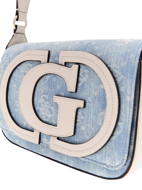 RUBY Shoulder bag denim logo - Women&rsquo;s Bags