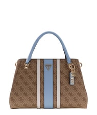 GUESS NOELLE 2                                 Handbag, with shoulder strap milk logo/light blue - Women&rsquo;s Bags - 2