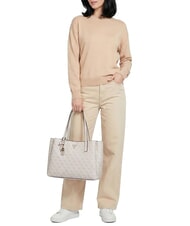 GUESS NOELLE 2 4G Shoulder bag bone logo - Women&rsquo;s Bags - 2