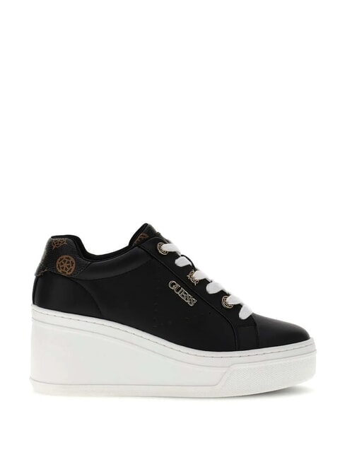 ROAZY 7.5cm wedge sneakers BLACK - Women&rsquo;s shoes