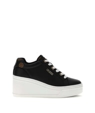 GUESS ROAZY 7.5cm wedge sneakers BLACK - Women&rsquo;s shoes - 3