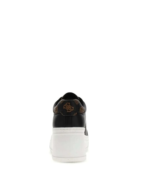 ROAZY 7.5cm wedge sneakers BLACK - Women&rsquo;s shoes