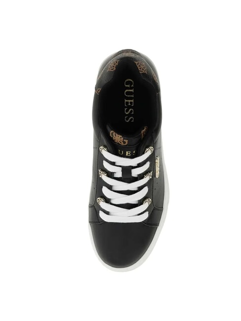 ROAZY 7.5cm wedge sneakers BLACK - Women&rsquo;s shoes