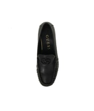 GUESS BELDA Leather moccasins BLACK - Women&rsquo;s shoes - 4