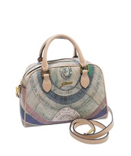 GATTINONI PLANETARIUM Medium dome bag with shoulder strap watercolor/beige - Women&rsquo;s Bags - 2