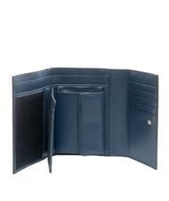GATTINONI PLANETARIUM Medium wallet with flap aquamarine/dk navy - Women&rsquo;s Wallets - 2