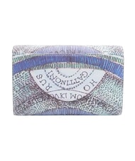 GATTINONI PLANETARIUM Medium wallet with flap aquamarine/dk navy - Women&rsquo;s Wallets - 3