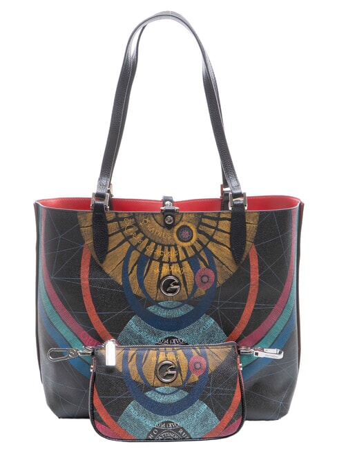 PLANETARIUM Reversible shopper cherry - Women&rsquo;s Bags