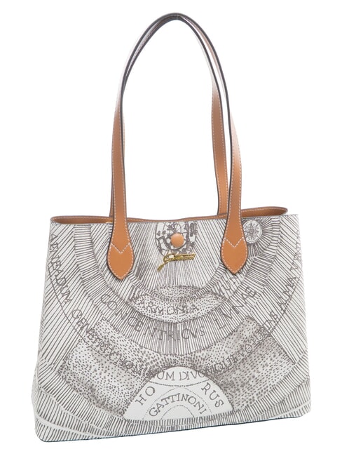 PLANETARIUM Shoulder Shopper Bag ink sepia/lt tan - Women&rsquo;s Bags