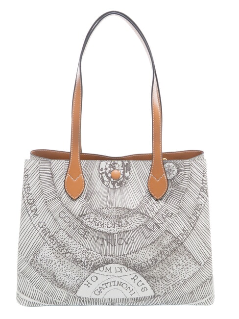 PLANETARIUM Shoulder Shopper Bag ink sepia/lt tan - Women&rsquo;s Bags