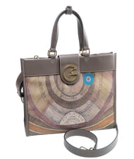 GATTINONI PLANETARIUM Handbag, with shoulder strap wild watercolor/ dk taupe - Women&rsquo;s Bags - 2