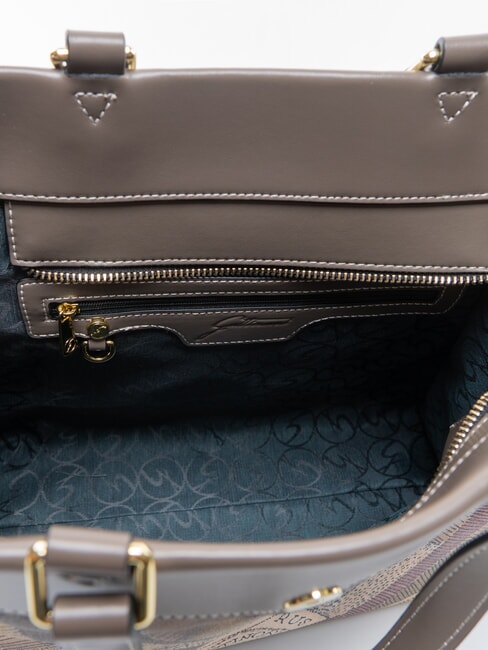 PLANETARIUM Handbag, with shoulder strap wild watercolor/ dk taupe - Women&rsquo;s Bags