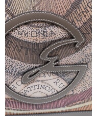 GATTINONI PLANETARIUM Shoulder bag / Handbag wild watercolor/ dk taupe - Women&rsquo;s Bags - 4