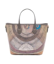GATTINONI PLANETARIUM Handbag with shoulder strap wild watercolor/ dk taupe - Women&rsquo;s Bags - 4