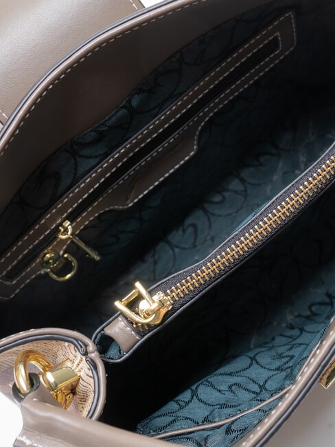 PLANETARIUM Handbag, with shoulder strap wild watercolor/ dk taupe - Women&rsquo;s Bags