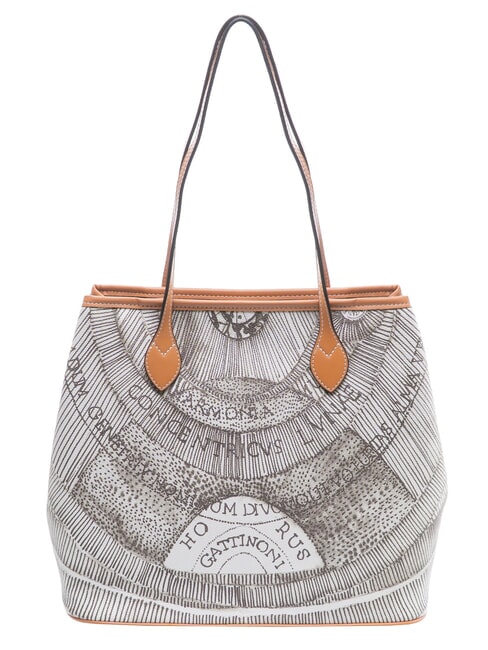 PLANETARIUM Medium shopping bag ink sepia/lt tan - Women&rsquo;s Bags