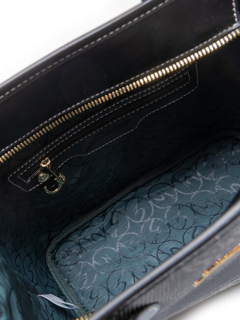 PLANETARIUM Handbag with shoulder strap monochrom lt grey/black - Women&rsquo;s Bags
