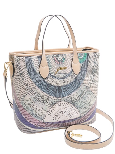 PLANETARIUM Handbag with shoulder strap watercolor/beige - Women&rsquo;s Bags