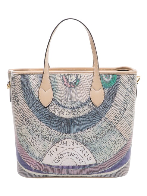 PLANETARIUM Handbag with shoulder strap watercolor/beige - Women&rsquo;s Bags