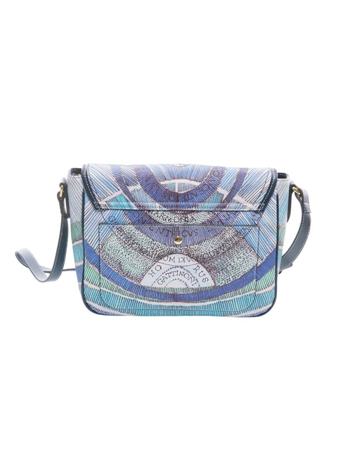 PLANETARIUM Shoulder bag with flap aquamarine/dk navy - Women&rsquo;s Bags