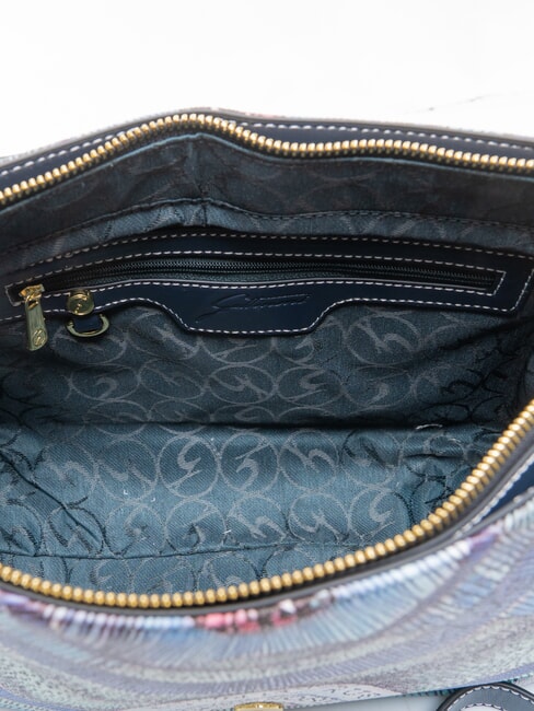 PLANETARIUM Shoulder bag with flap aquamarine/dk navy - Women&rsquo;s Bags
