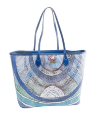 GATTINONI PLANETARIUM Large shopping bag aquamarine/navy - Women&rsquo;s Bags - 2