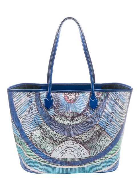 PLANETARIUM Large shopping bag aquamarine/navy - Women&rsquo;s Bags