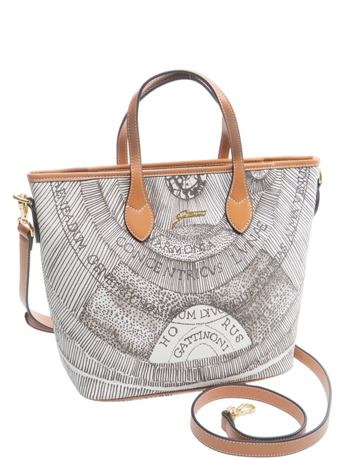 PLANETARIUM Handbag with shoulder strap ink sepia/lt tan - Women&rsquo;s Bags