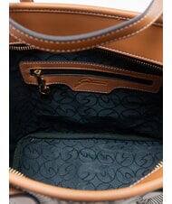 GATTINONI PLANETARIUM Handbag with shoulder strap ink sepia/lt tan - Women&rsquo;s Bags - 5