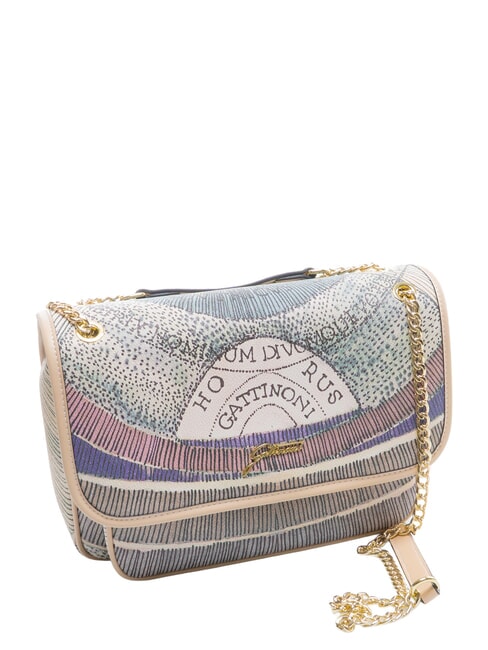 PLANETARIUM Convertible bag with flap watercolor/beige - Women&rsquo;s Bags