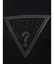 GUESS KATIE Crew neck, tight-fitting sweater jetbla - Women's Sweaters - 5