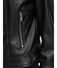 GUESS MARLENE CARIBOU Faux leather jacket, regular fit jetbla - Women's Jackets - 6