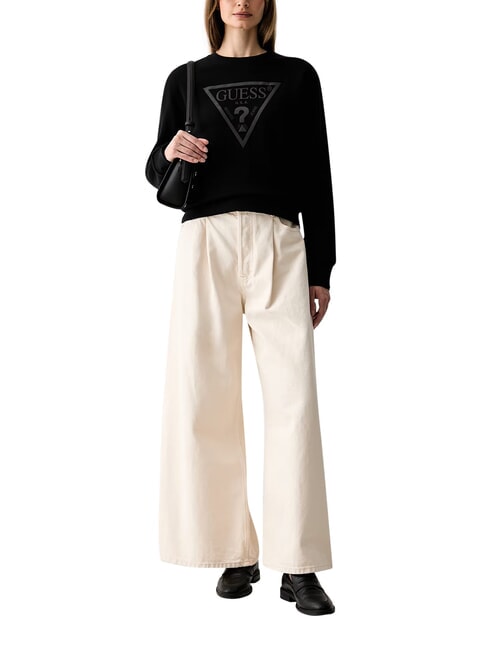 BASIC TRIANGLE Crewneck sweatshirt jetbla - Women's Sweatshirts