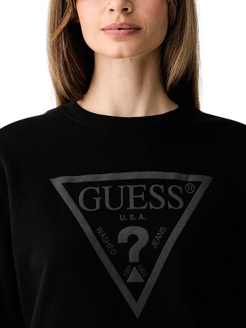 BASIC TRIANGLE Crewneck sweatshirt jetbla - Women's Sweatshirts