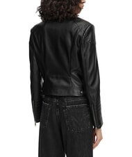 GUESS MARLENE CARIBOU Faux leather jacket, regular fit jetbla - Women's Jackets - 2