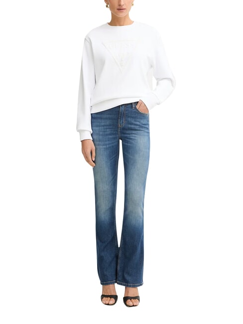 BASIC TRIANGLE Crewneck sweatshirt purwhite - Women's Sweatshirts