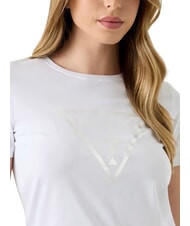 GUESS NEW BASIC Short-sleeved T-shirt, pure cotton purwhite - T-shirt - 4