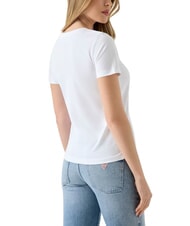 GUESS NEW BASIC Short-sleeved T-shirt, pure cotton purwhite - T-shirt - 2