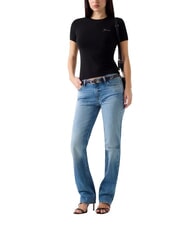 GUESS NEW MINI Logo T-shirt jetbla - T-shirt - 3