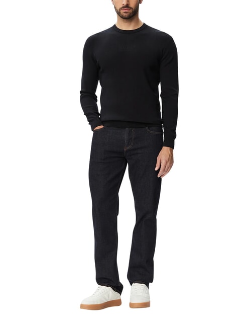 MASON PRINTED Crew neck sweater jetbla - Men's Sweaters