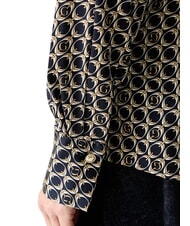 GUESS NEW CONCETTA Shirt g print oval chain b - Shirts - 6