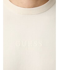 GUESS MASON PRINTED Crew neck sweater modular ice - Men's Sweaters - 5