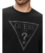 GUESS AUDLEY Sweatshirt jetbla - Sweatshirts - 4
