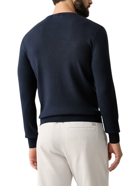 MASON PRINTED Crew neck sweater smartblue - Men's Sweaters